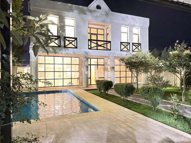 İcarəyə verilir 4 otaqlı həyət evi/bağ evi 300 m², Mərdəkan q., photo 1 from 21