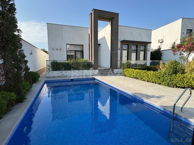 İcarəyə verilir 4 otaqlı həyət evi/bağ evi 240 m², Mərdəkan q., photo 1 from 19