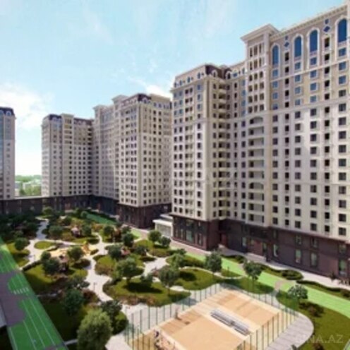 Продаётся 2-комн. новостройка 77 м², м. Элмляр Академиясы, photo 3 from 10