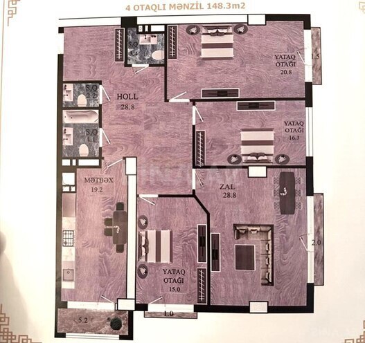 Продаётся 4-комн. новостройка 149 м², м. 28 мая, photo 16 from 19