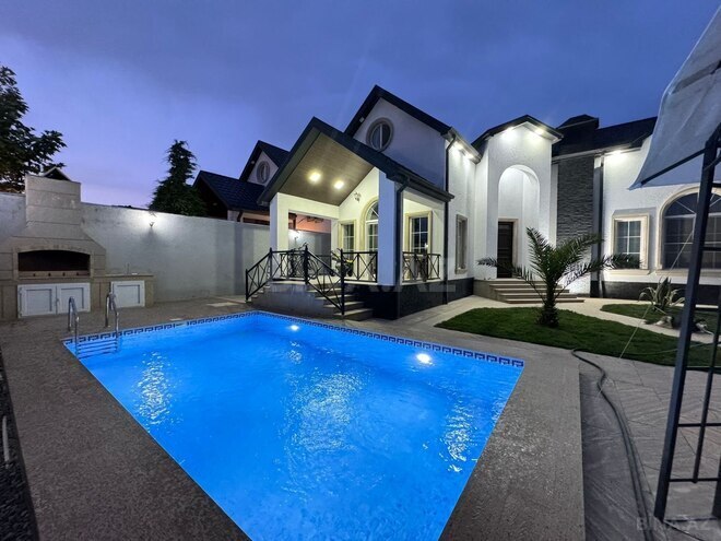 İcarəyə verilir 5 otaqlı həyət evi/bağ evi 300 m², Mərdəkan q., photo 1 from 32
