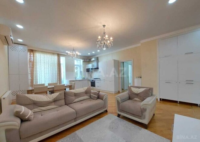 İcarəyə verilir 3 otaqlı yeni tikili 120 m², Elmlər Akademiyası m., photo 3 from 15
