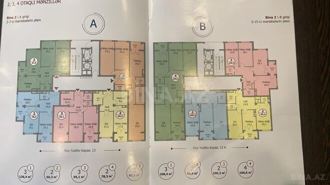 Продаётся 3-комн. новостройка 136.4 м², м. Нариман Нариманов, photo 3 from 6