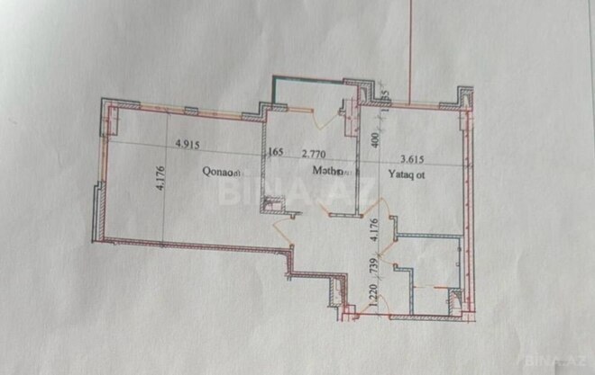 Продаётся 2-комн. новостройка 65 м², Ясамальский р., photo 9 from 14
