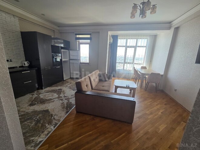 İcarəyə verilir 2 otaqlı yeni tikili 80 m², Elmlər Akademiyası m., photo 4 from 12
