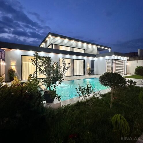 İcarəyə verilir 5 otaqlı həyət evi/bağ evi 300 m², Mərdəkan q., photo 1 from 12