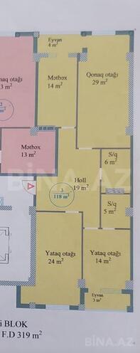 Продаётся 3-комн. новостройка 118 м², м. Нариман Нариманов, photo 3 from 11