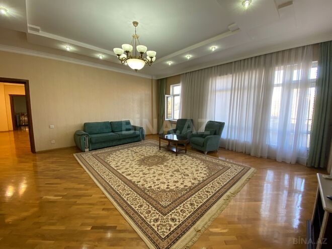 İcarəyə verilir 3 otaqlı yeni tikili 150 m², Sahil m., photo 1 from 30
