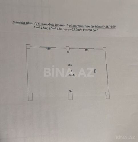 Продаётся  объект 65 м², м. Нариман Нариманов, photo 9 from 11