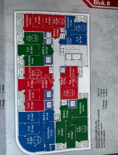 Satılır 3 otaqlı yeni tikili 157 m², Nərimanov r., photo 13 from 24