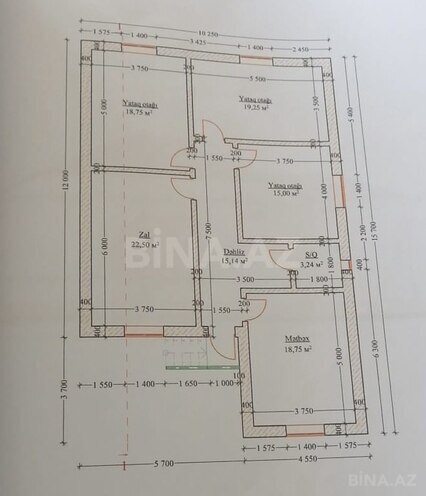 Satılır  torpaq 3 sot, Savalan q., photo 3 from 4