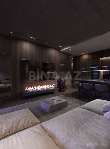 İcarəyə verilir 3 otaqlı yeni tikili 130 m², Səbail r., photo 4 from 12