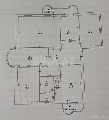 Продаётся 5-комн. новостройка 192 м², м. Иншаатчылар, photo 9 from 26
