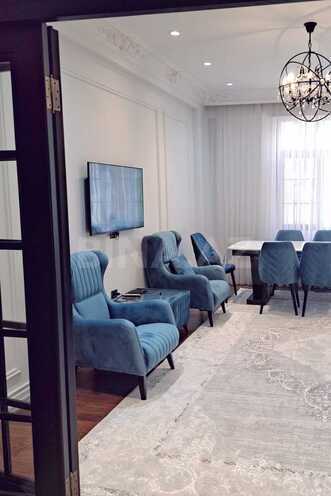 İcarəyə verilir 3 otaqlı yeni tikili 120 m², Elmlər Akademiyası m., photo 4 from 24