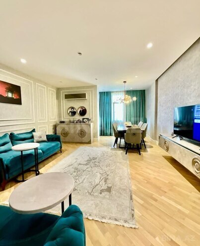 Продаётся 3-комн. новостройка 110 м², м. Элмляр Академиясы, photo 3 from 14