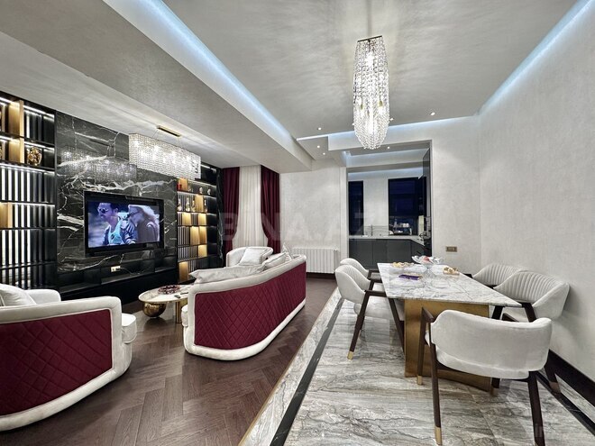 İcarəyə verilir 3 otaqlı yeni tikili 150 m², Nizami m., photo 4 from 29