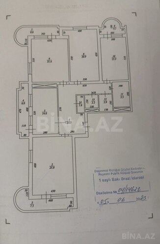 Продаётся 4-комн. новостройка 152.8 м², м. Элмляр Академиясы, photo 3 from 14