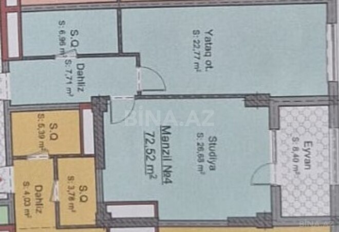 Satılır 2 otaqlı yeni tikili 72.5 m², Elmlər Akademiyası m., photo 28 from 31