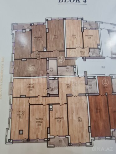 Продаётся 3-комн. новостройка 118.6 м², м. Низами, photo 7 from 8