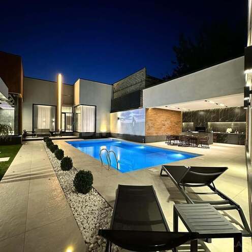 İcarəyə verilir 4 otaqlı həyət evi/bağ evi 250 m², Buzovna q., photo 3 from 18