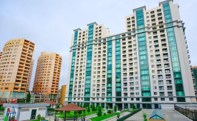 Сдаётся 3-комн. новостройка 150 м², м. Элмляр Академиясы, photo 1 from 29
