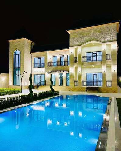 İcarəyə verilir 5 otaqlı həyət evi/bağ evi 480 m², Bilgəh q., photo 1 from 19