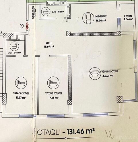 Продаётся 4-комн. новостройка 132 м², Сабаильский р., photo 3 from 9