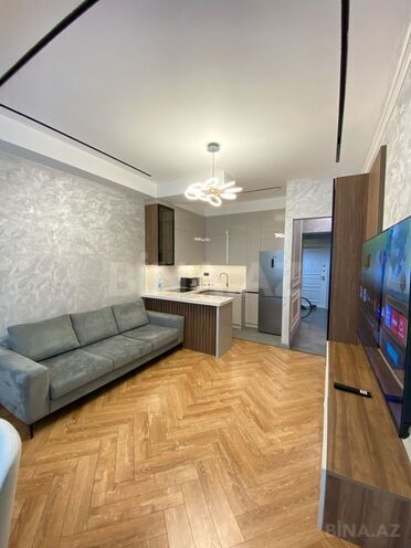 İcarəyə verilir 2 otaqlı yeni tikili 65 m², Elmlər Akademiyası m., photo 7 from 25