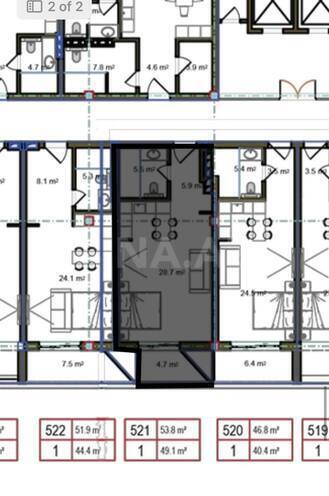 Продаётся 1-комн. новостройка 54 м², пос. Нардаран, photo 6 from 11