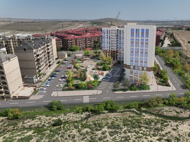 Satılır 2 otaqlı yeni tikili 74 m², Masazır q., photo 3 from 9