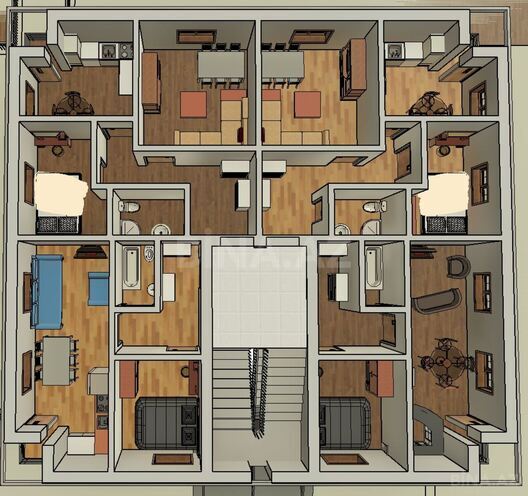 Satılır 2 otaqlı yeni tikili 47 m², Azadlıq Prospekti m., photo 9 from 10