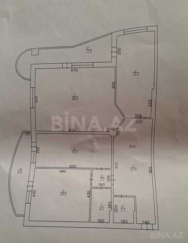 Продаётся 3-комн. новостройка 150 м², м. Элмляр Академиясы, photo 12 from 13