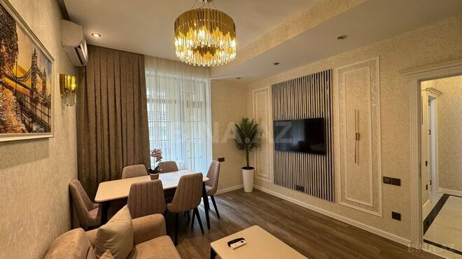 Сдаётся 3-комн. новостройка 90 м², м. Элмляр Академиясы, photo 1 from 20