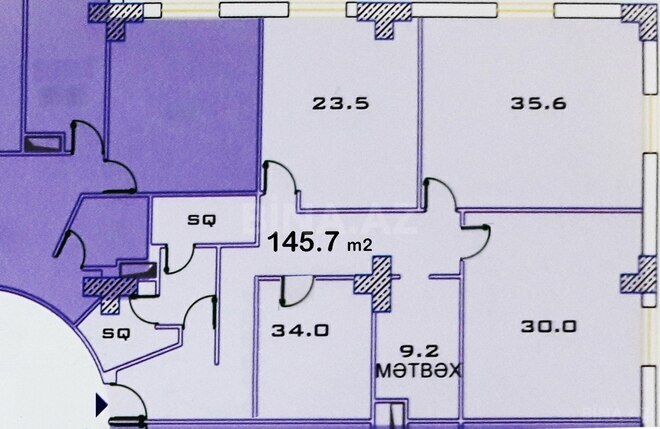 Сдаётся 4-комн. офис 146 м², Наримановский  р., photo 16 from 21