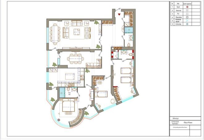 Продаётся 5-комн. новостройка 218 м², м. Гянджлик, photo 6 from 8