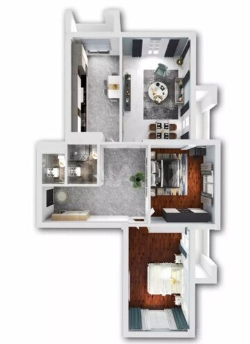 Продаётся 3-комн. новостройка 112.2 м², м. Кероглу, photo 6 from 7