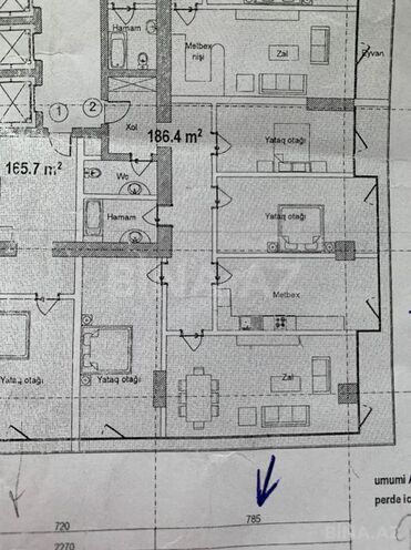 Продаётся 4-комн. новостройка 186 м², м. Шах Исмаил Хатаи, photo 19 from 20