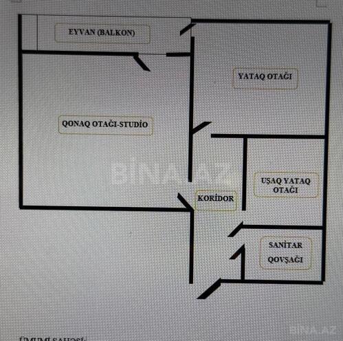 Продаётся 1-комн. новостройка 56 м², м. Кара Караев, photo 4 from 16