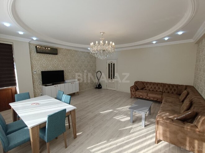 İcarəyə verilir 3 otaqlı yeni tikili 140 m², Şah İsmayıl Xətai m., photo 3 from 16