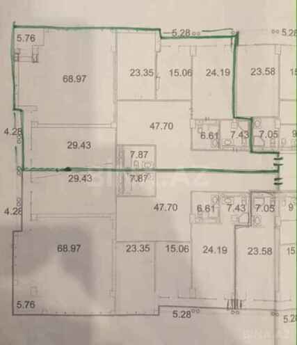 Продаётся 4-комн. новостройка 240 м², м. Низами, photo 17 from 18