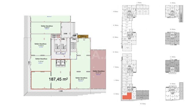 Satılır  obyekt 187.5 m², 20 Yanvar m., photo 14 from 15