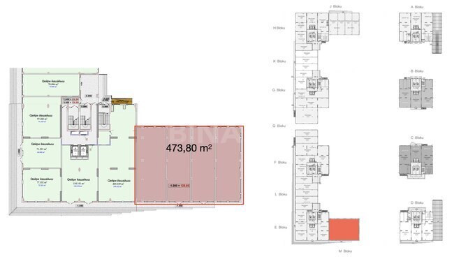Satılır  obyekt 473.8 m², 20 Yanvar m., photo 14 from 15
