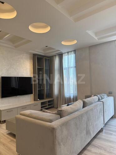 İcarəyə verilir 2 otaqlı yeni tikili 110 m², Sahil m., photo 3 from 15