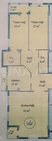 Satılır 4 otaqlı yeni tikili 146 m², Nəriman Nərimanov m., photo 3 from 11
