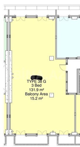 Satılır 3 otaqlı yeni tikili 144 m², Ağ şəhər q., photo 13 from 14