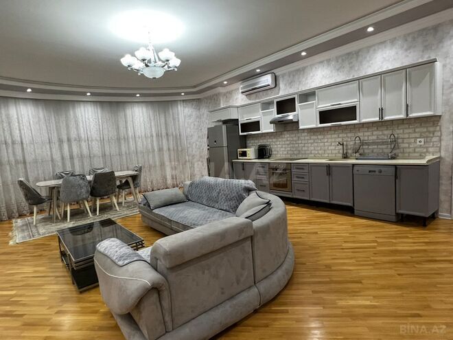 İcarəyə verilir 3 otaqlı yeni tikili 180 m², Sahil m., photo 18 from 27