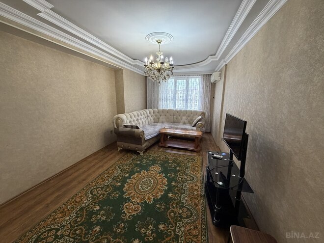 İcarəyə verilir 2 otaqlı yeni tikili 65 m², İnşaatçılar m., photo 3 from 15