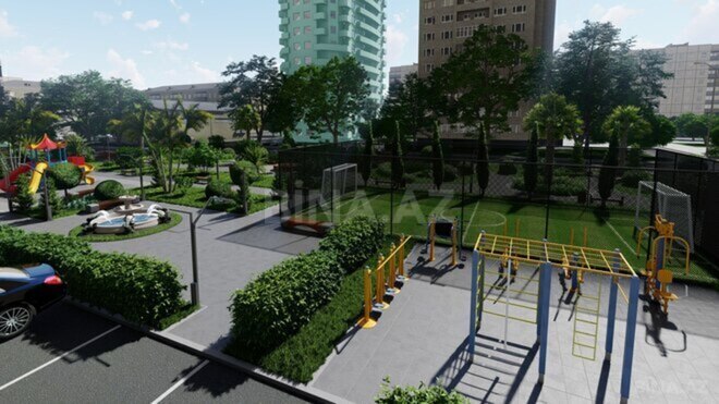 Satılır 2 otaqlı yeni tikili 51 m², İnşaatçılar m., photo 14 from 15