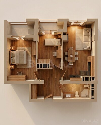 Продаётся 2-комн. новостройка 81 м², пос. Ени Ясамал, photo 19 from 20