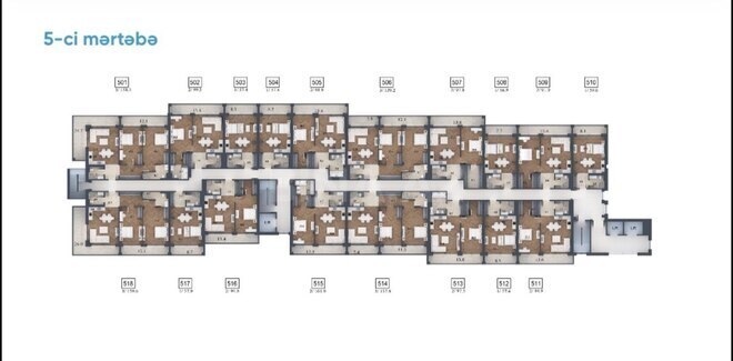 Satılır 1 otaqlı yeni tikili 57 m², Sea Breeze q., photo 17 from 18